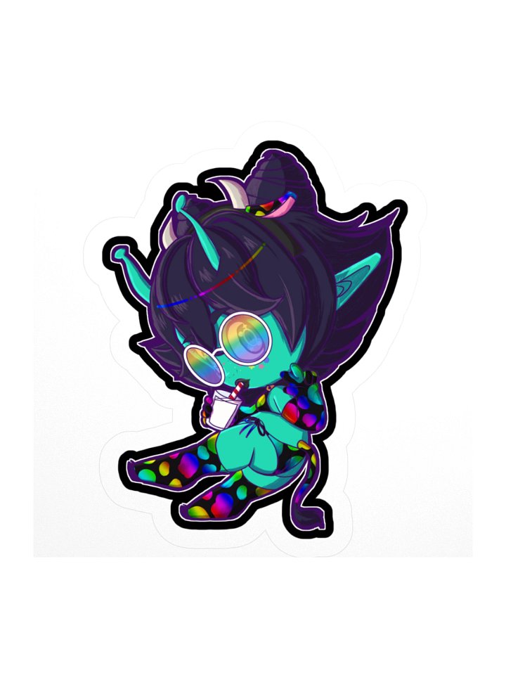 Got Pride Chibi Kiss-Cut Sticker product image (2)