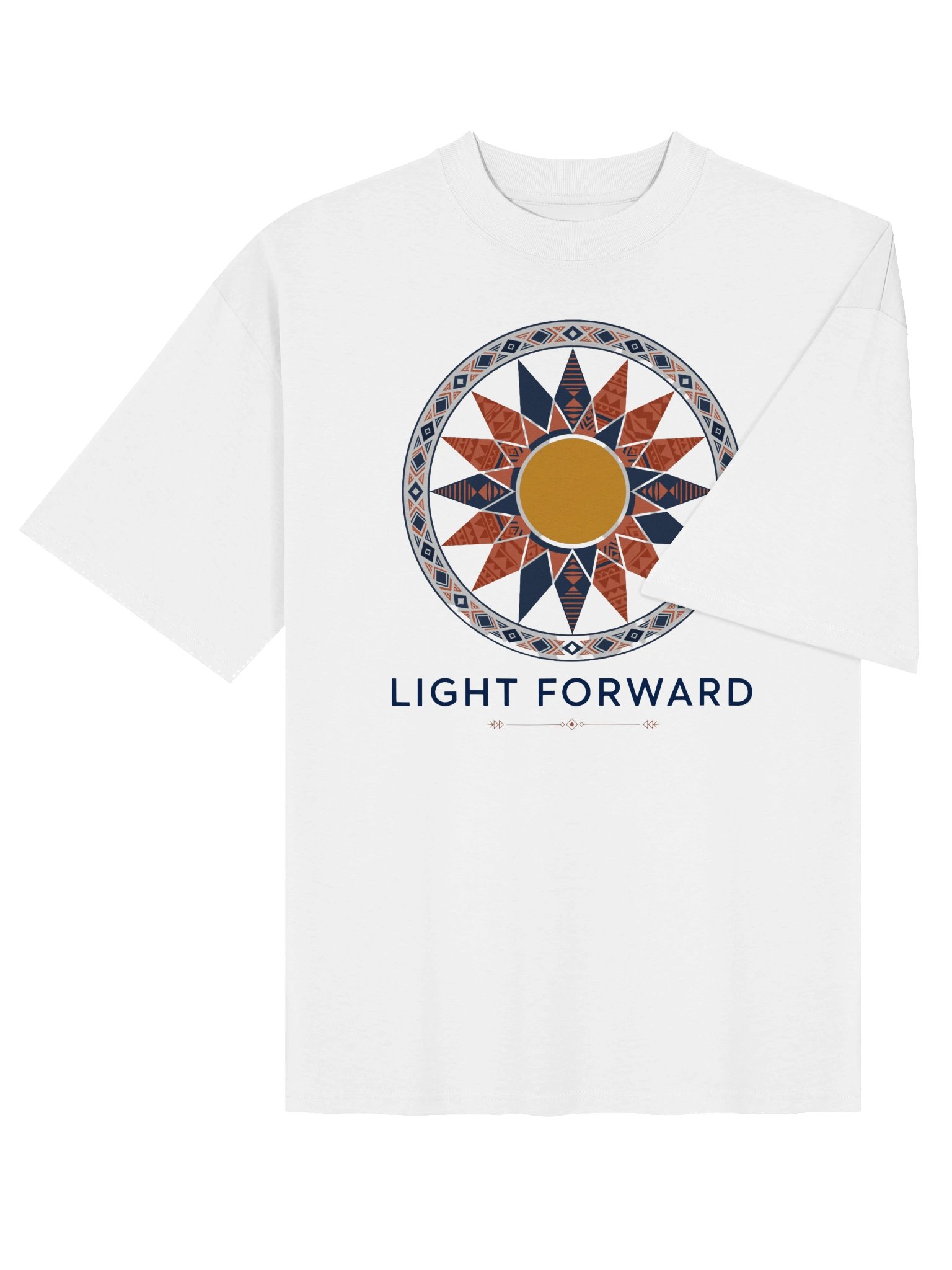 Light Forward Unisex Oversized Tee product image (4)
