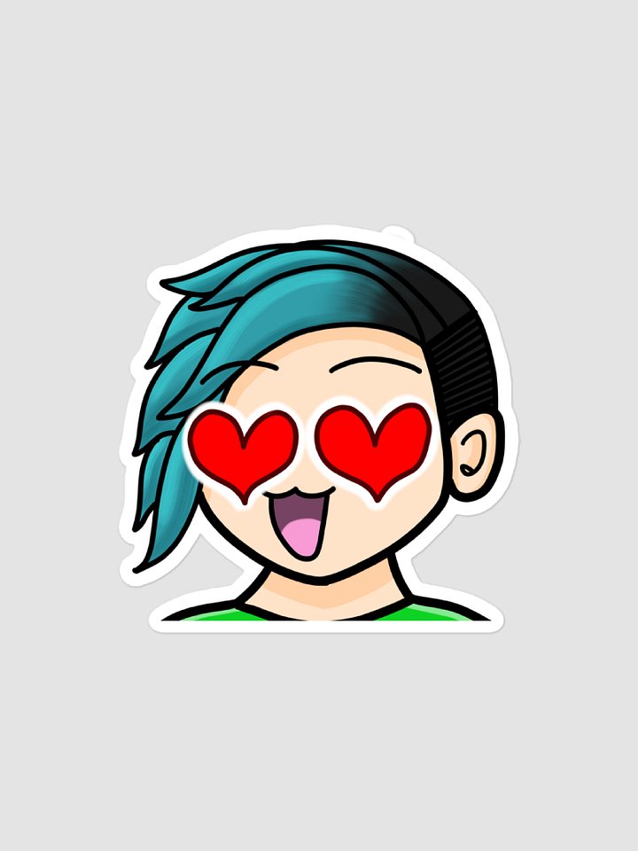 Kananers Heart Eyes V1 Sticker product image (1)