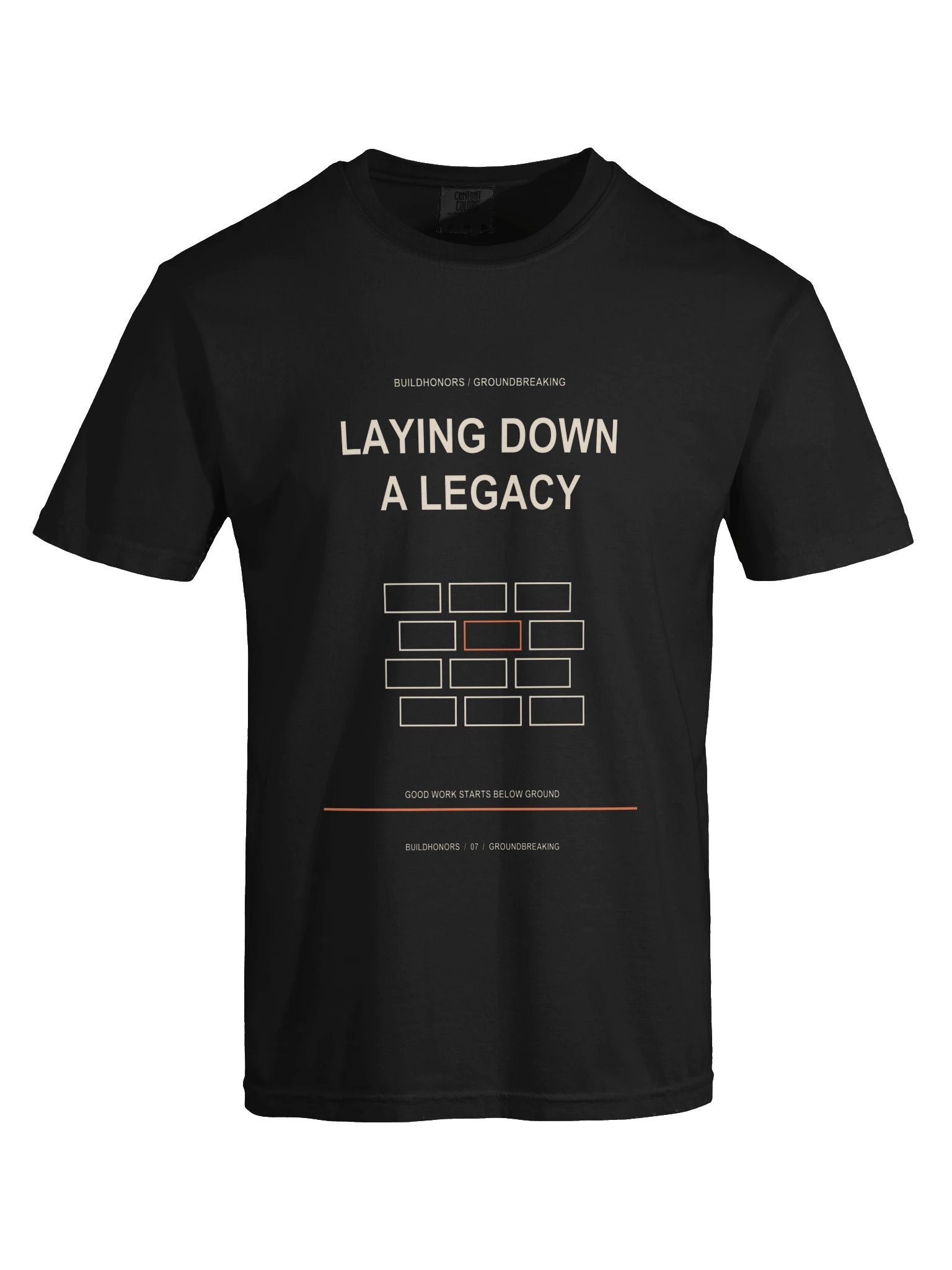 Laying Down A Legacy — Heavyweight Tee product image (5)