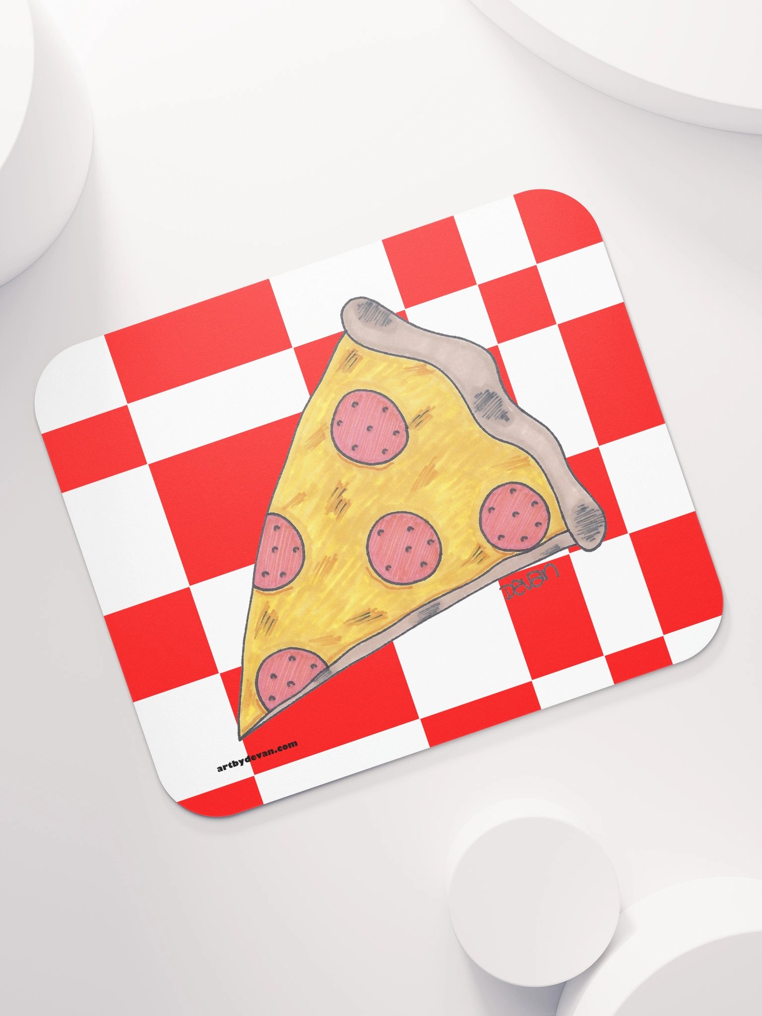 Pepperoni Pizza Mousepad product image (7)