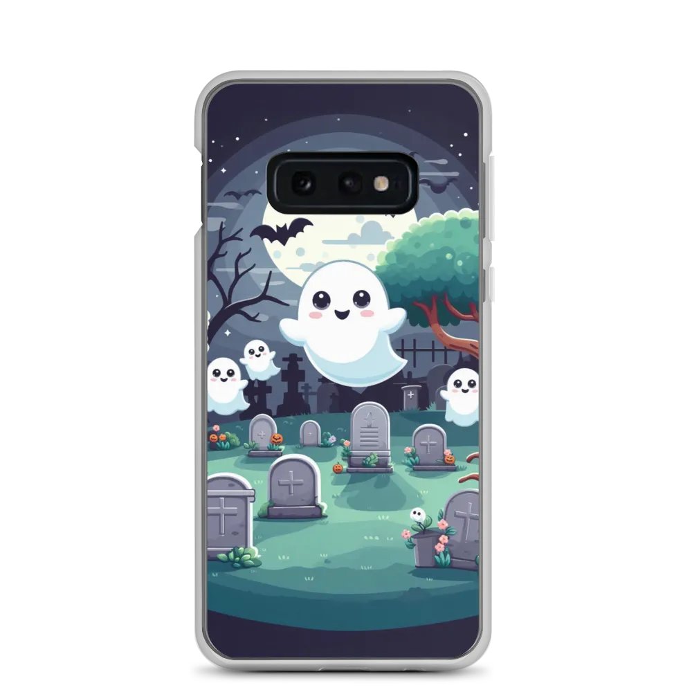 Spooky Ghosts Clear Samsung® Case product image (3)