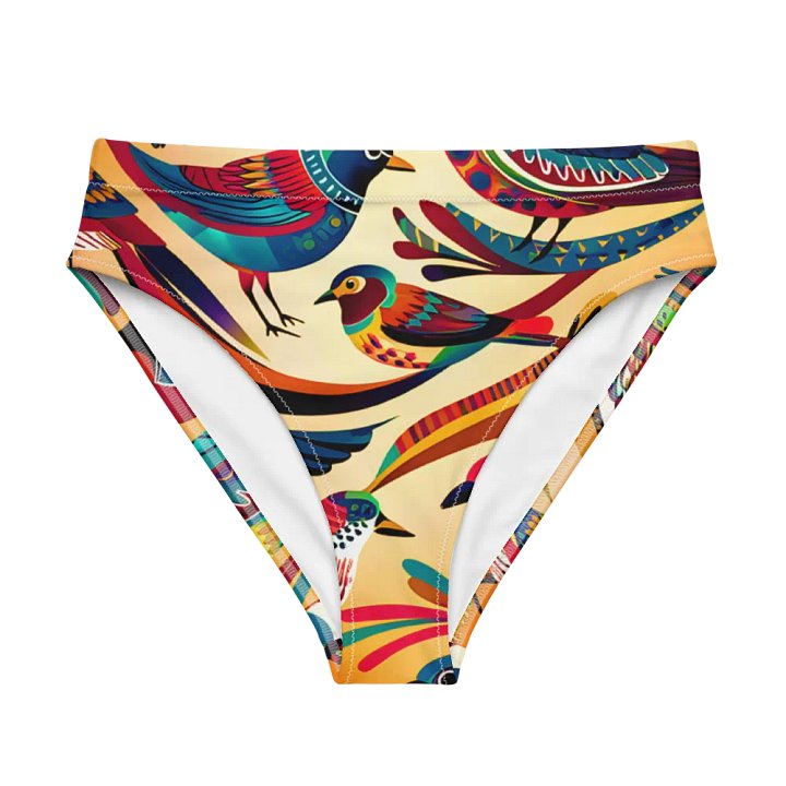 Vibrant Aviary All-Over Print Bikini Bottoms product image (1)