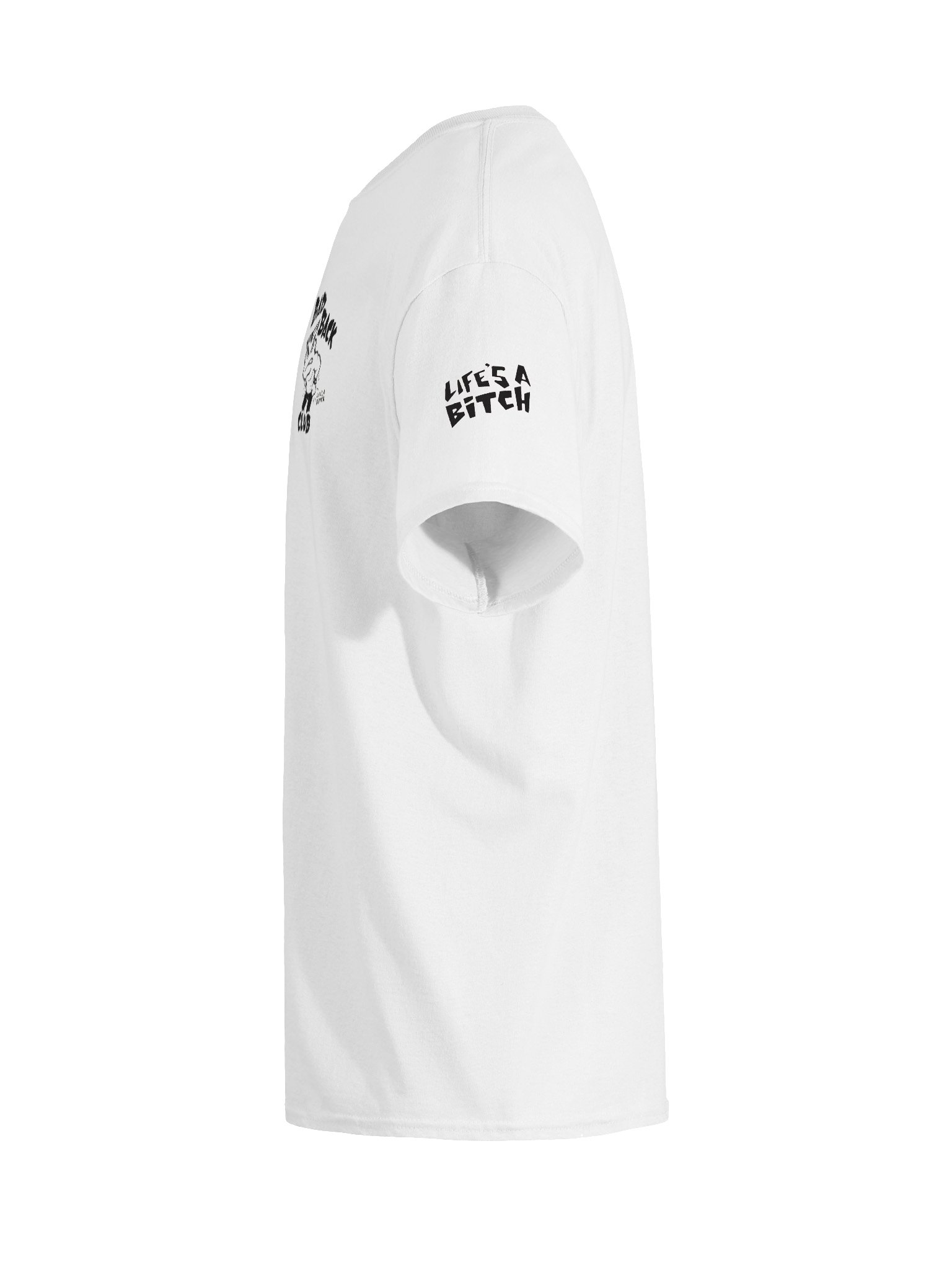Bad Back Club Small Logo - White T Shirt product image (11)