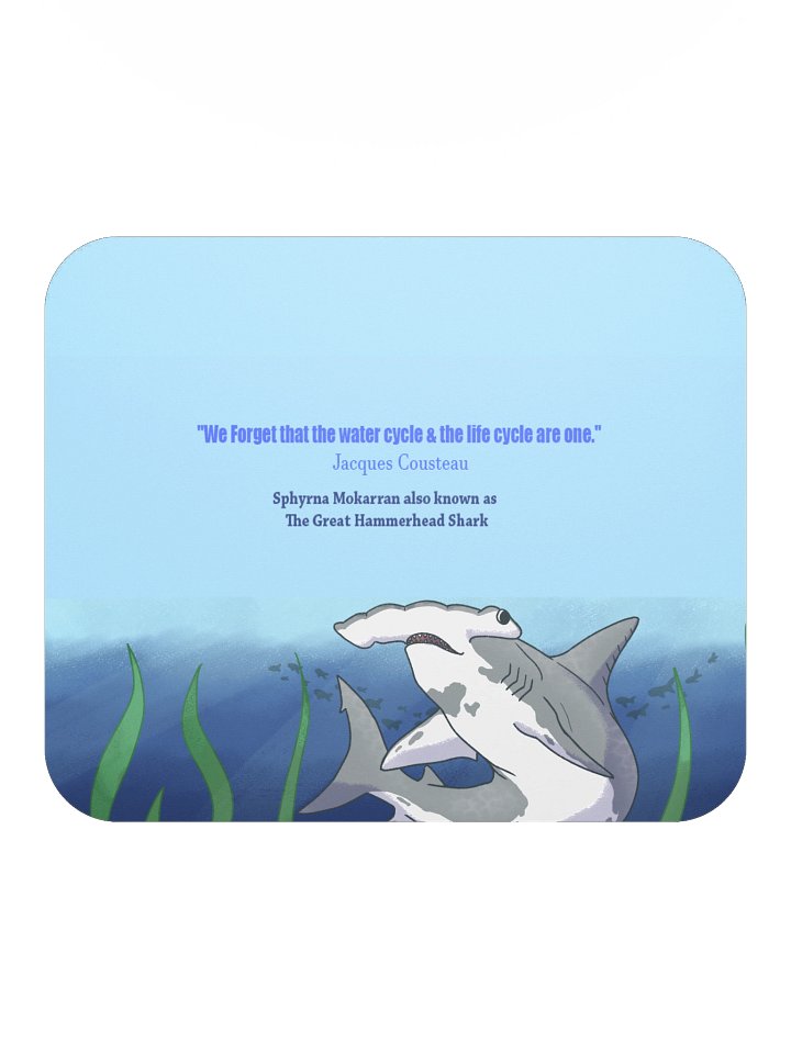 Hammerhead Shark Mousepad v2 product image (2)