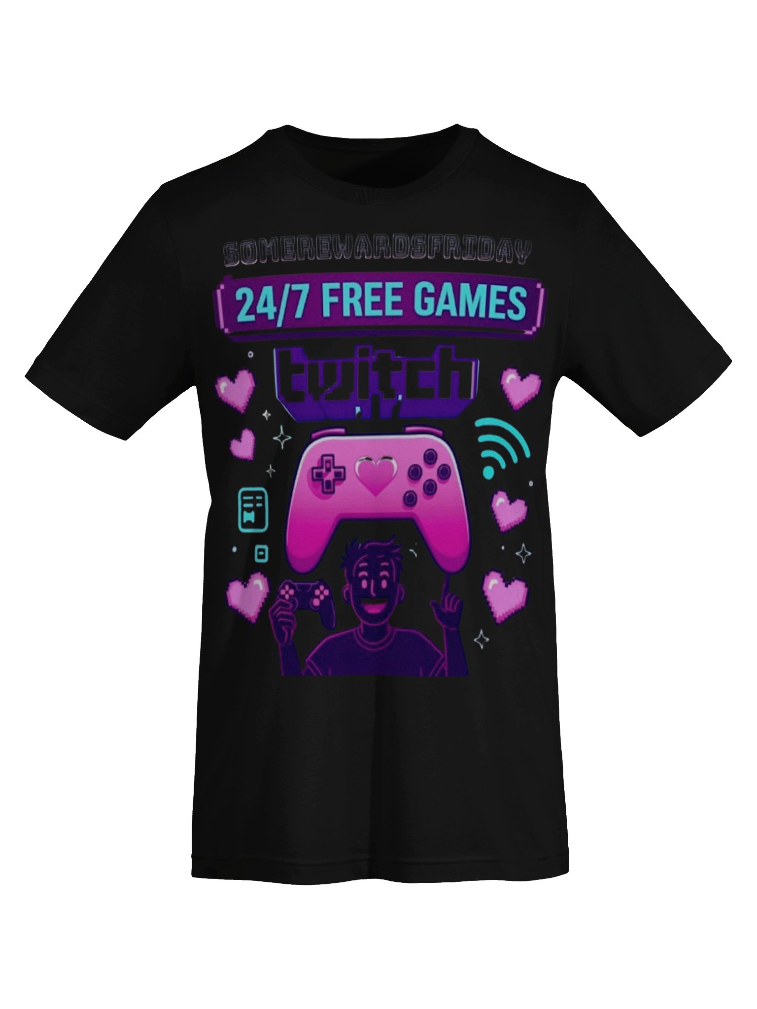 someRewardsFriday Valentine SS T-Shirt product image (7)