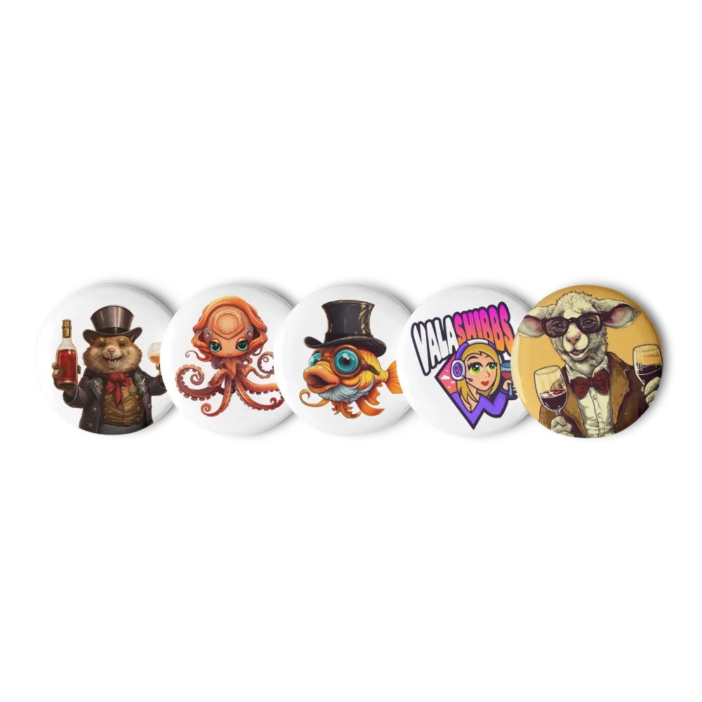 ValaShibbs Mascot Buttons product image (3)