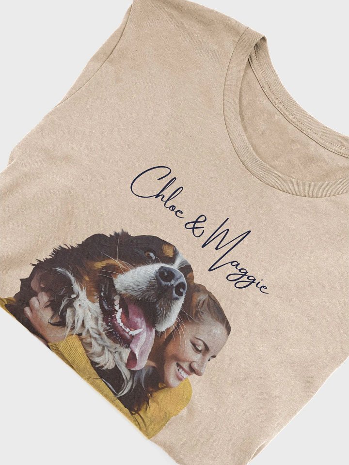 YOU AND YOUR BEST FRIEND! / T-SHIRT WITH PERSONALIZED NAME / DIGITAL ART III product image (2)