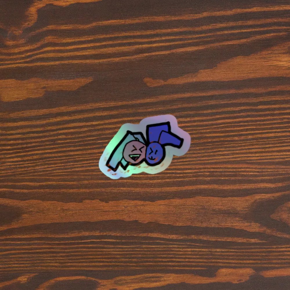 Sibling Bond Holo Sticker: Muddy Edition product image (3)