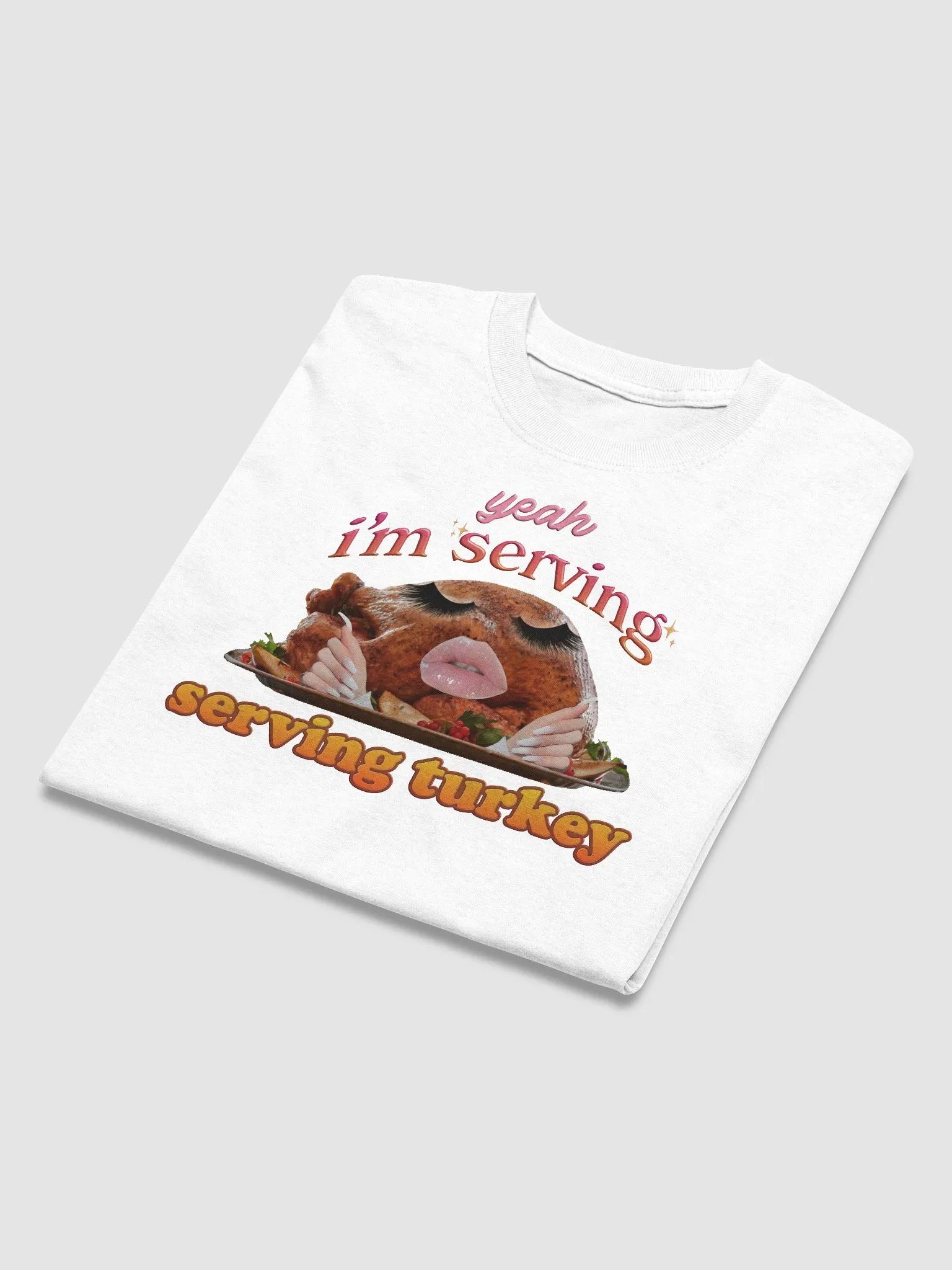 Serving Turkey Thanksgiving T-shirt product image (4)