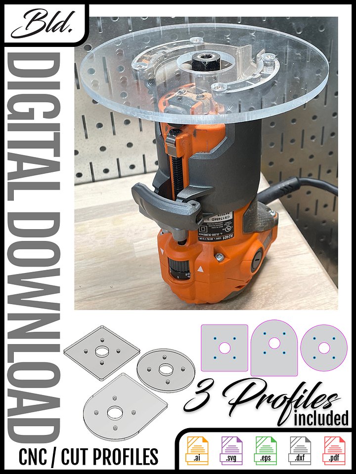 RIDGID | ROUTER BASE & TABLE product image (1)