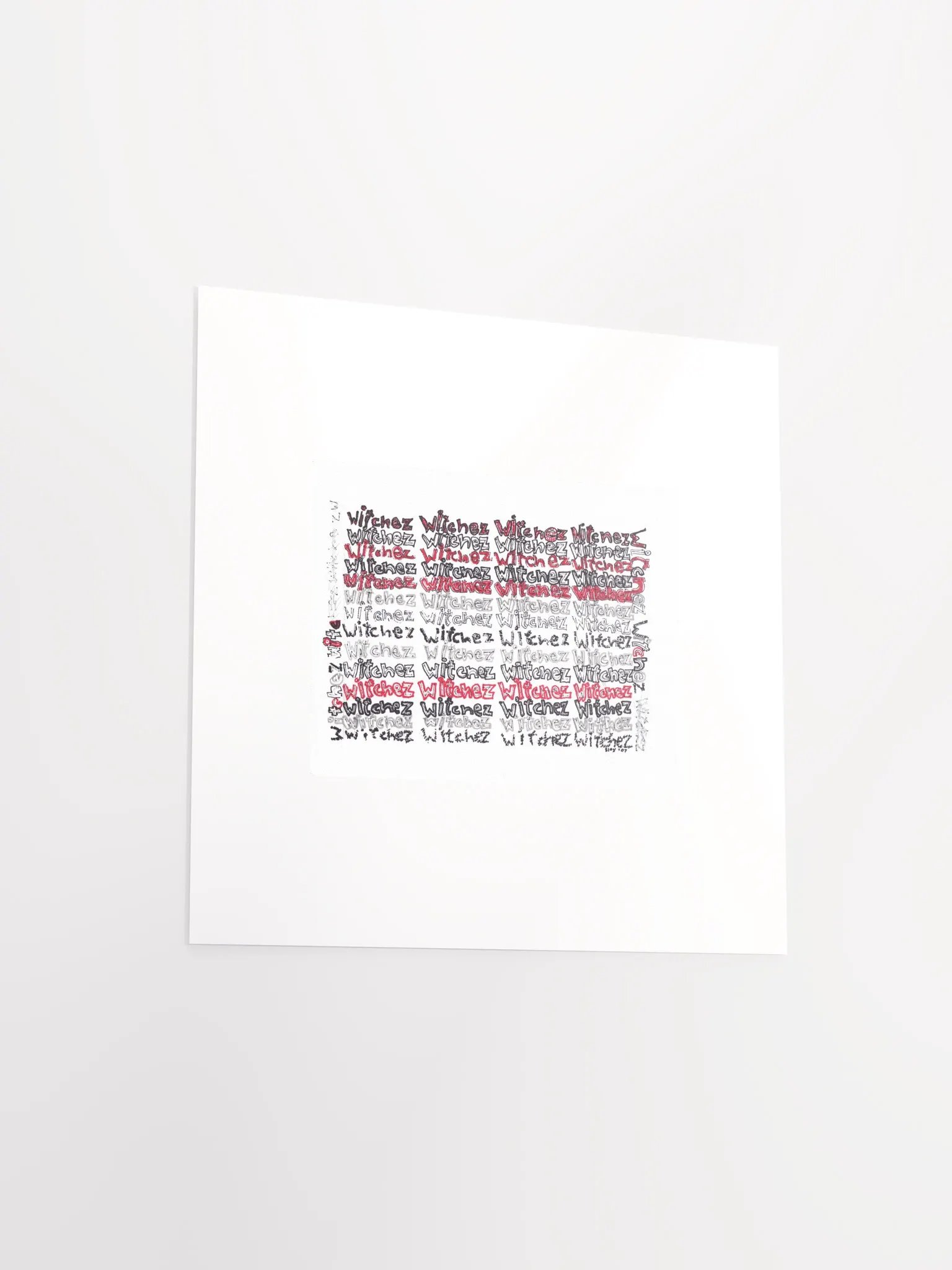witchez panel card print product image (3)