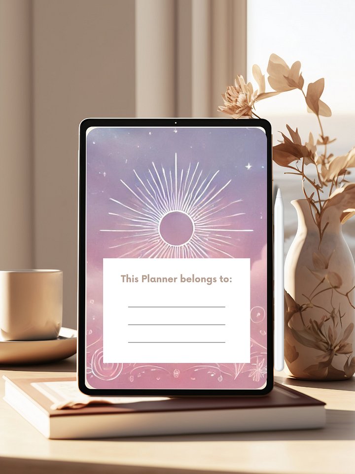 Law of Attraction Guided Planner product image (2)