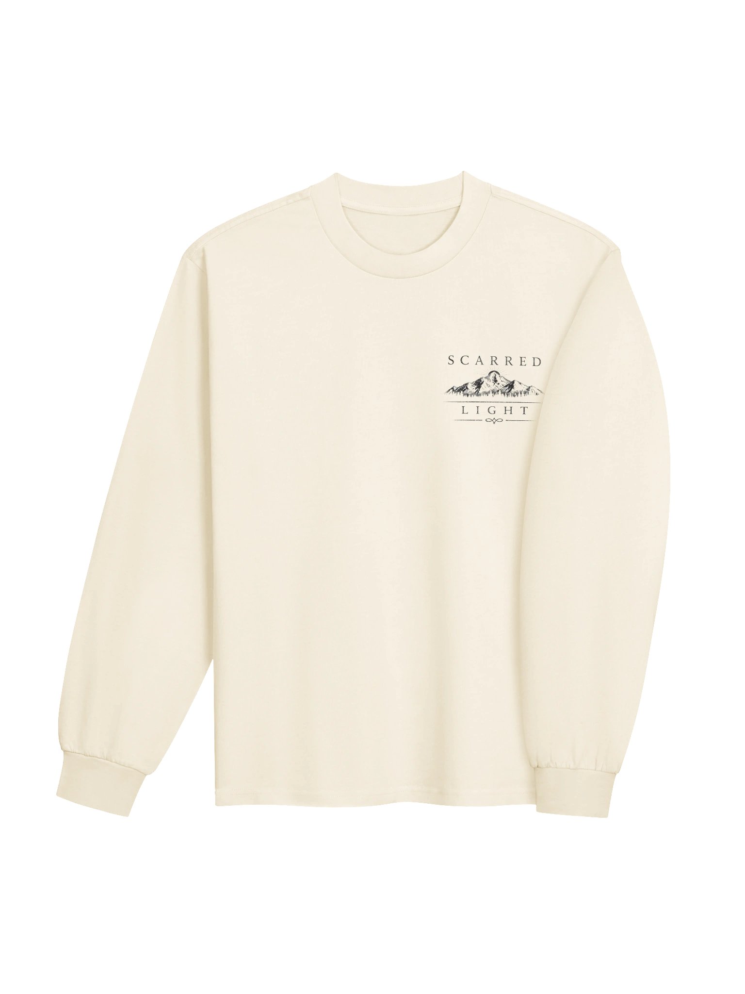 The Scarred Light AS Colour Premium Heavyweight Long Sleeve Shirt product image (4)