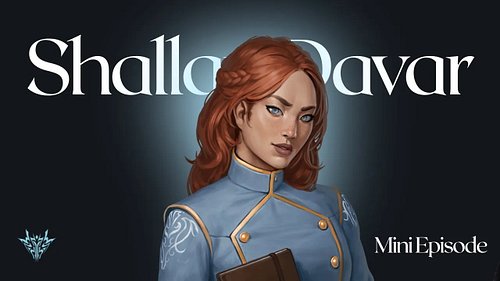 Youtube gets its first true Audcast! 
See, I told you I’m not dead, just working 🙇‍♀️
Mini podcast episode about Shallan as I...