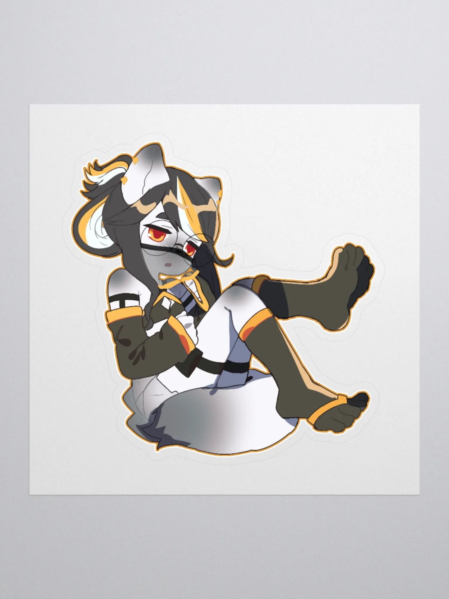 Shiro Chibi Sticker product image (1)