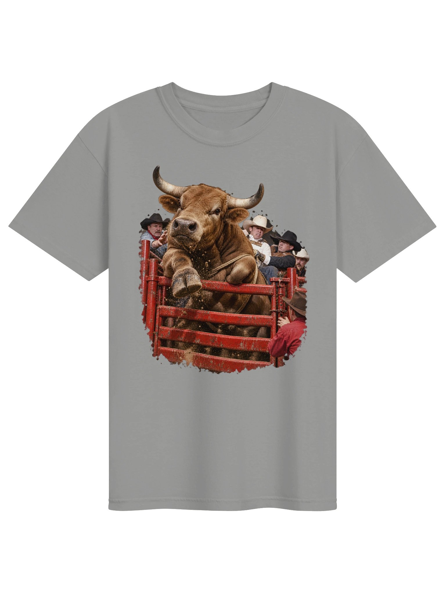 Bull Riding Shirt — Early Release Chute Wreck Tee | Broken Roughstock™ product image (2)