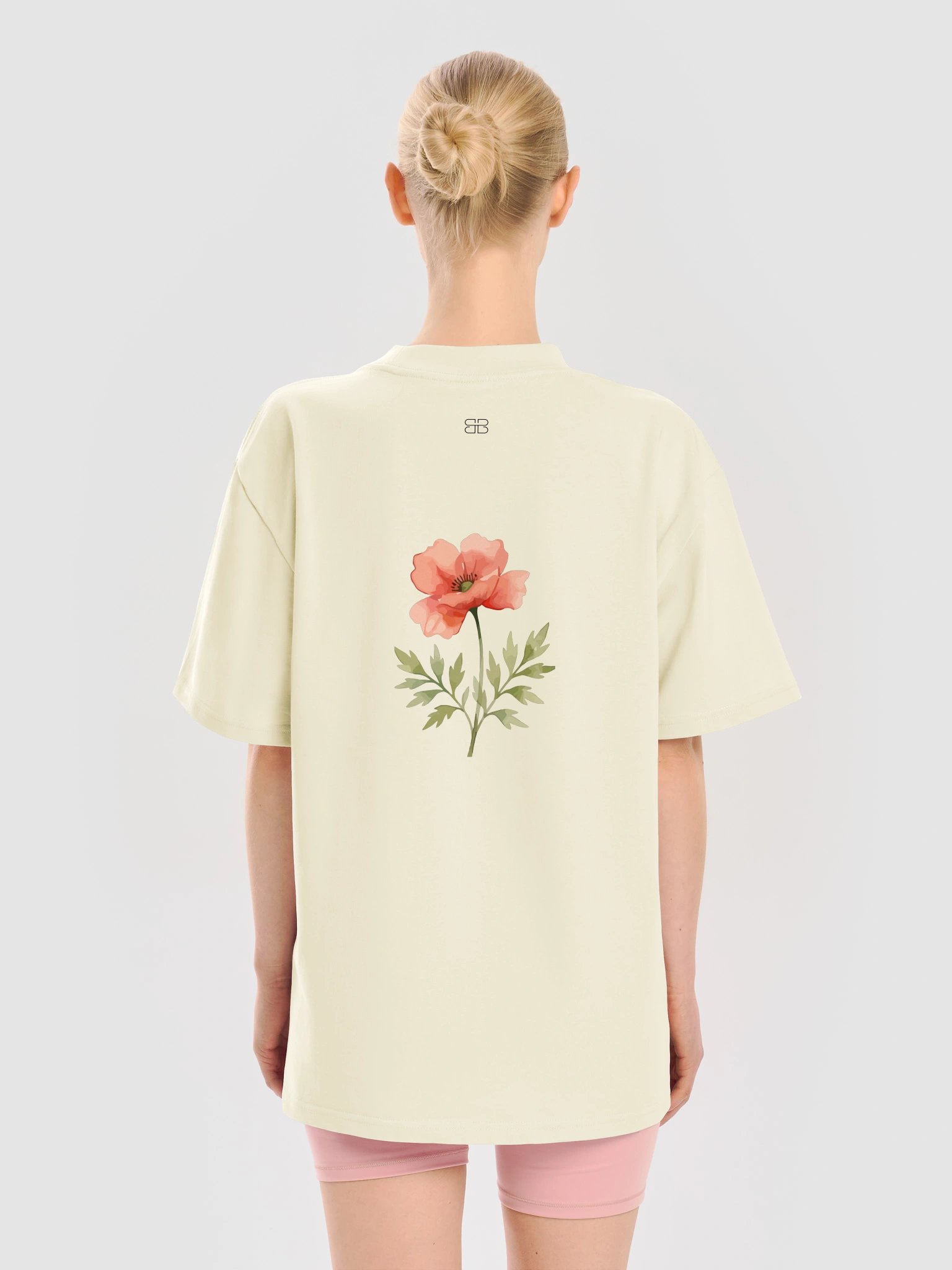 IBIZA Tall Red Flower T-Shirt product image (10)