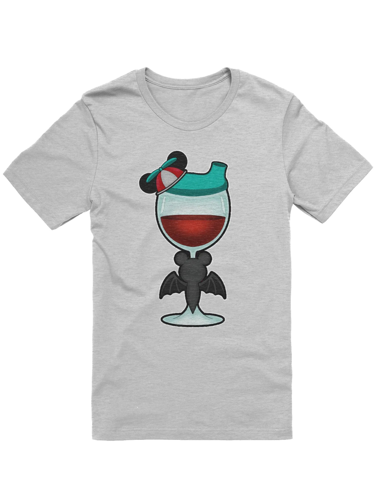 Wine-Hayley Logo T-shirt Full product image (11)