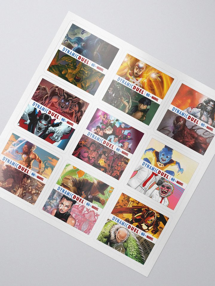 Dynamic Duel Episode Cover Stickers - Series 14 product image (2)