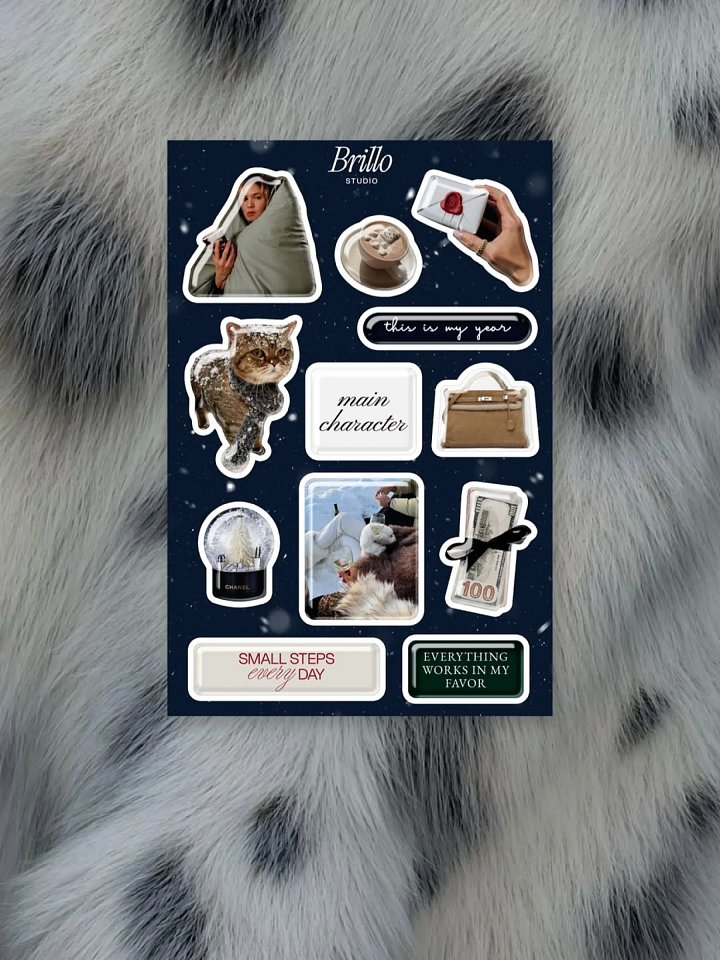 Christmas 3D Sticker Set #2 product image (1)