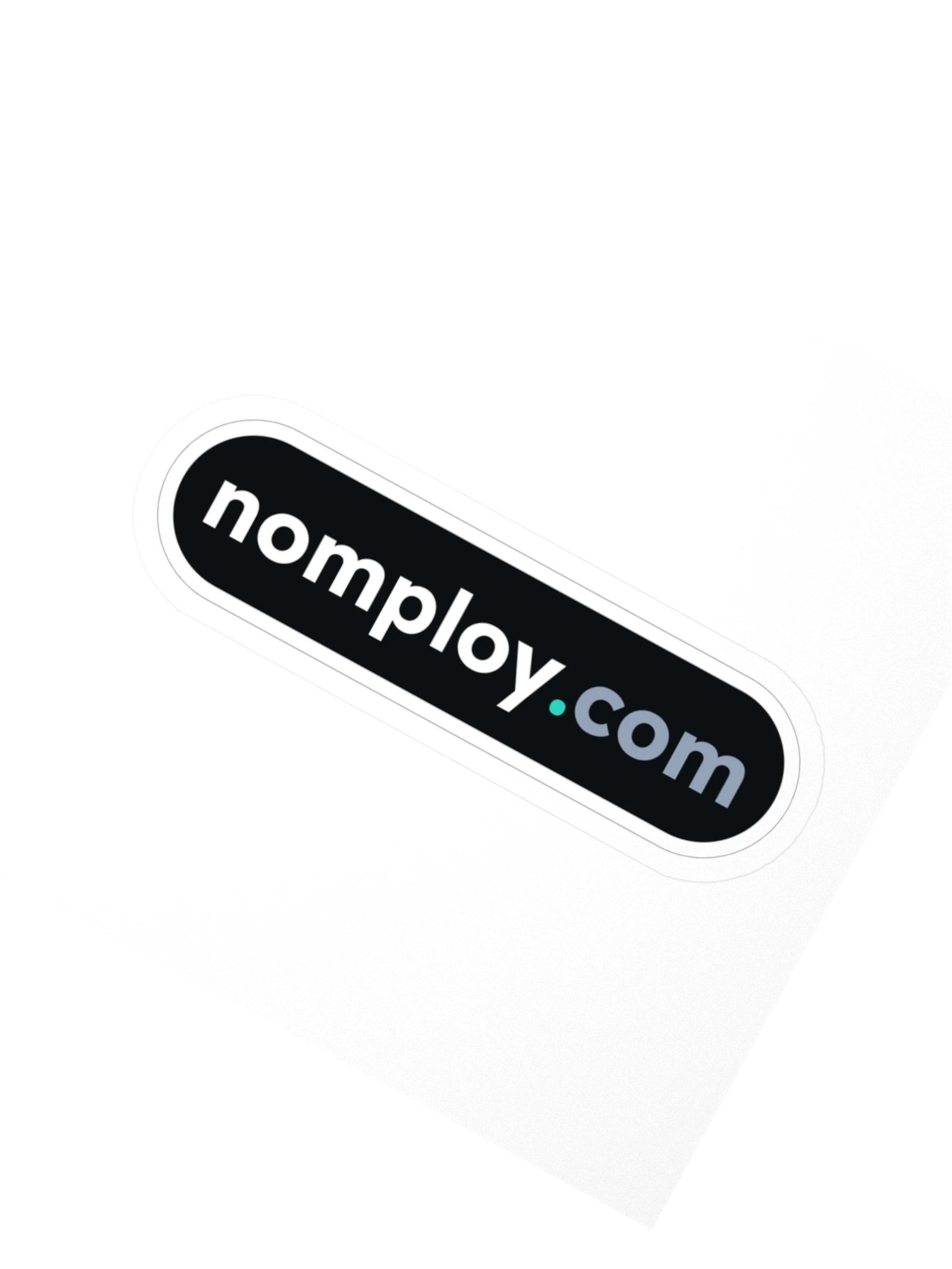 nomploy.com Sticker product image (2)