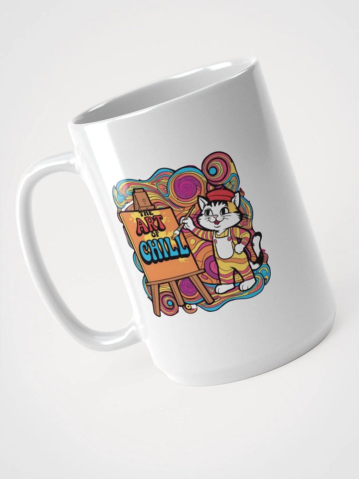 Chill Cat Artistry Mug product image (1)