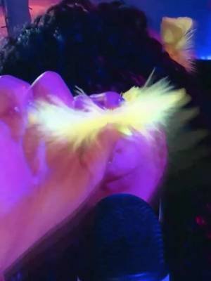Feather Visual ASMR • #asmr #asmrsounds #sleepasmr #visualasmr #relaxingasmr #tingles #featherasmr #deeprelaxation #anxietyrelief #stressrelief #sleepaid #trippyasmr #etherealvibes #neonvibes #cozyvibes #dreamyvibes #MsBluuuASMR