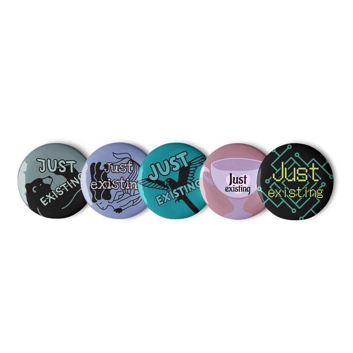 Just Existing Button Set #2 product image (1)