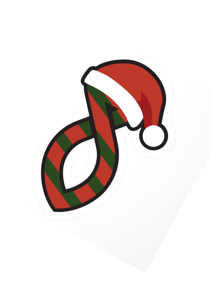Santa Hat Sticker product image (2)