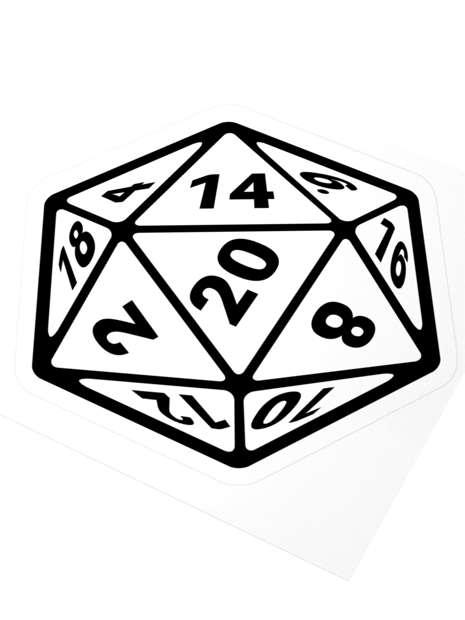 D20 Sticker - Nat 20 product image (8)