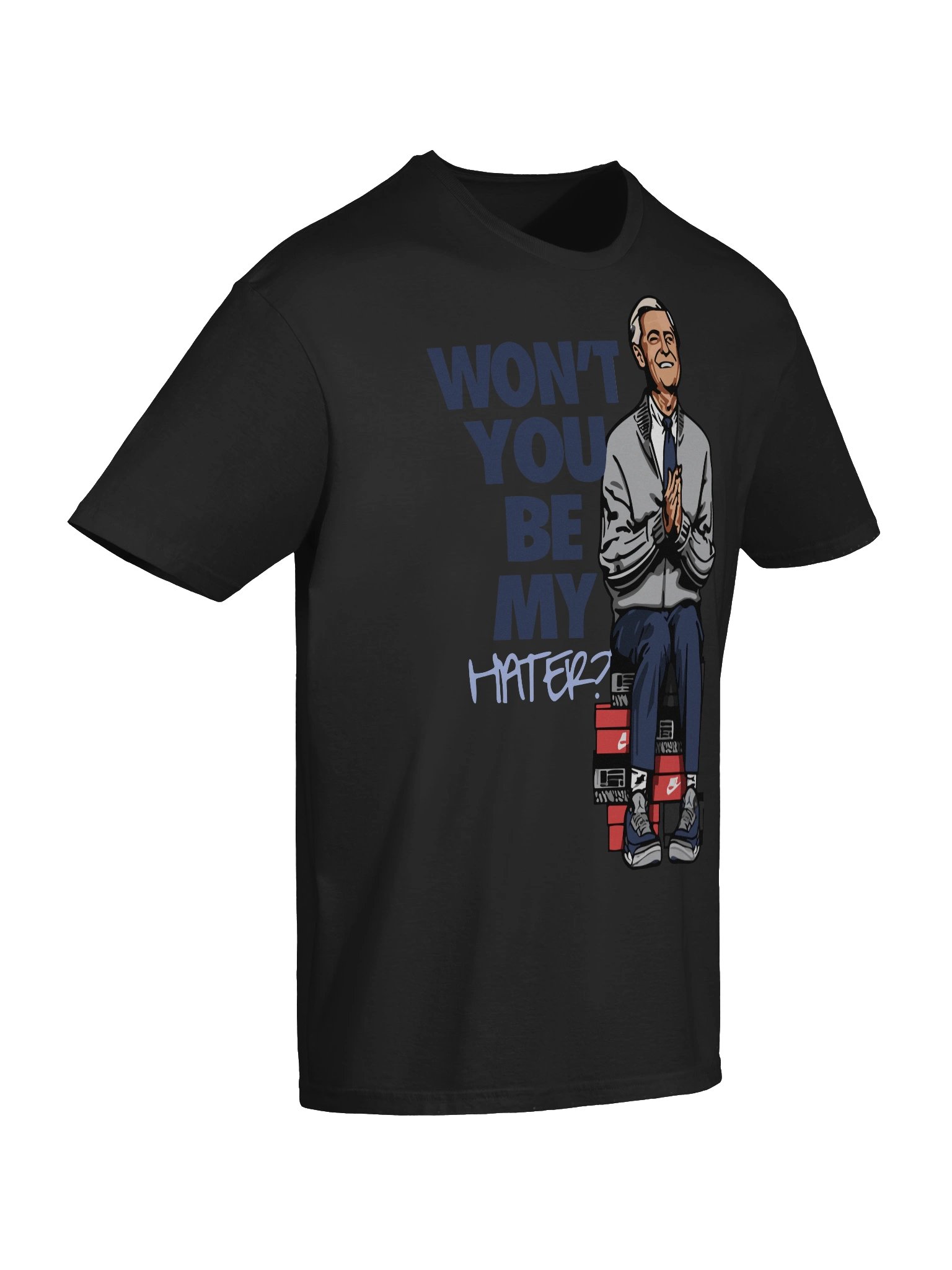 Mr. Rogers Parody – “Won’t You Be My Hater?” Sneakerhead Edition – Gildan Softstyle T-Shirt product image (7)