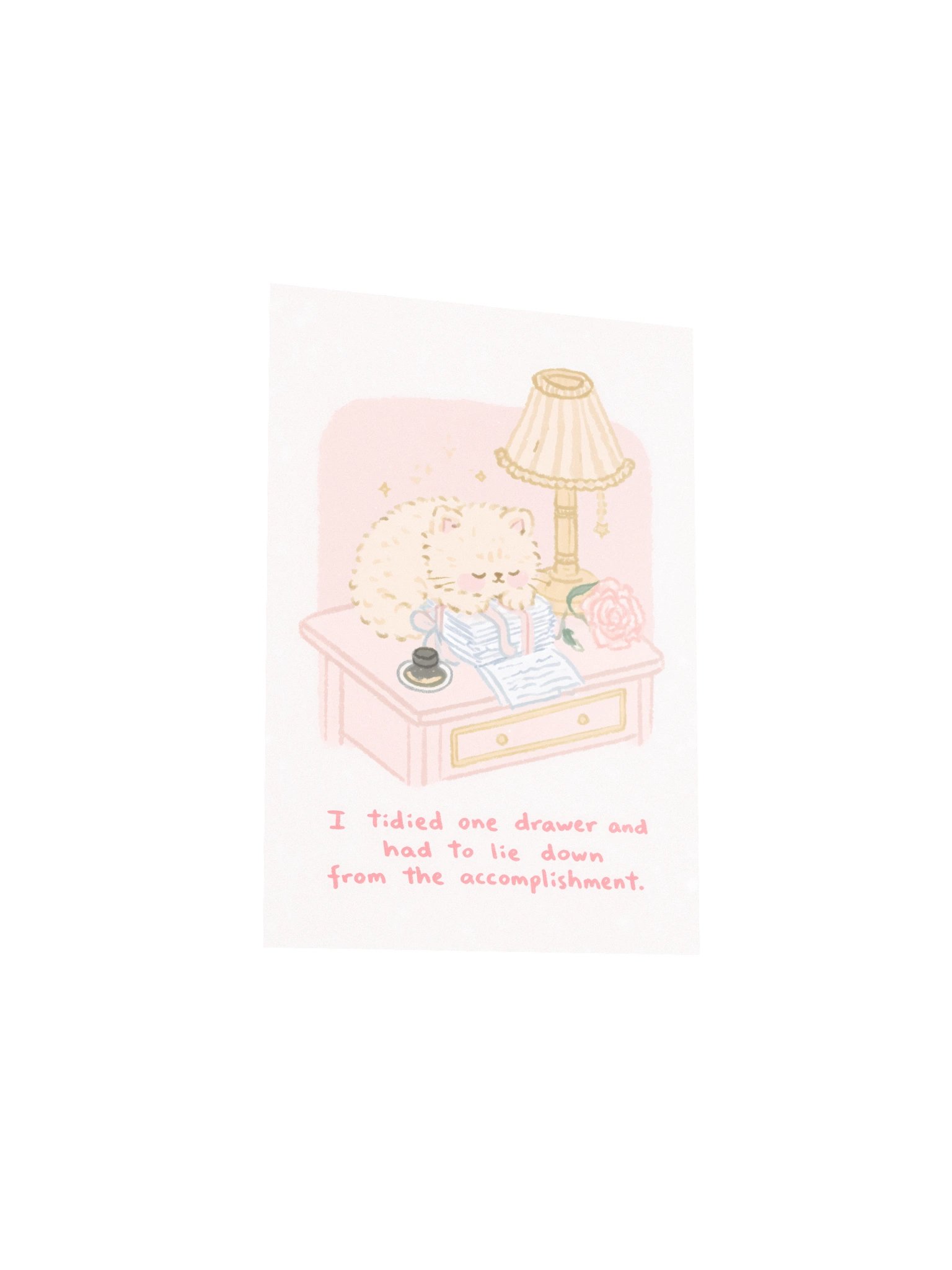 I Tidied One Drawer Cat Poster product image (19)