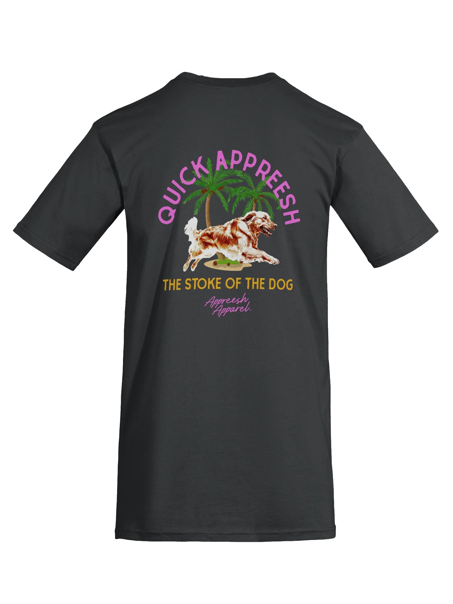 Stoke of the Dog Black Tee product image (9)
