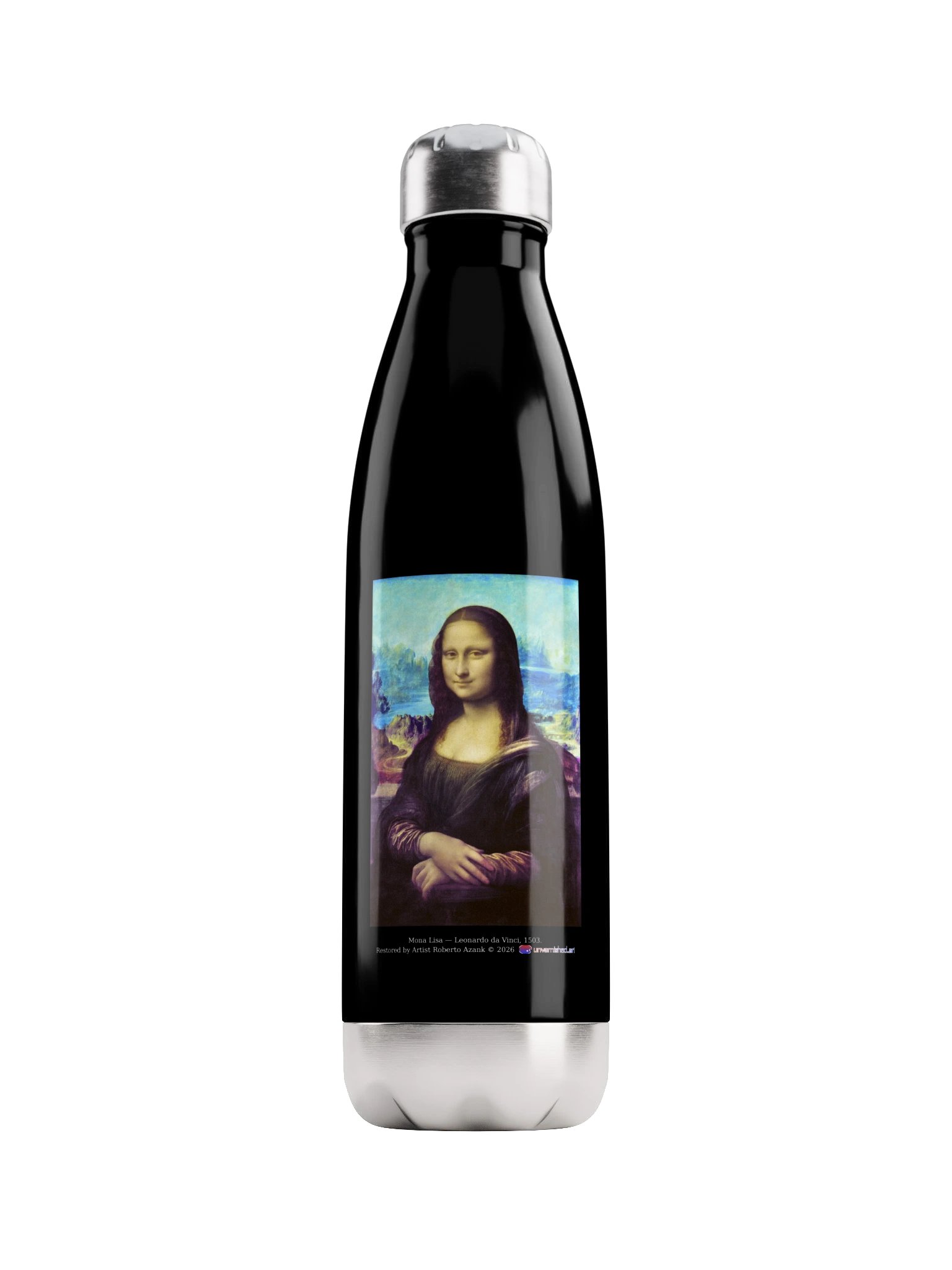Mona Lisa — Water Bottle product image (1)