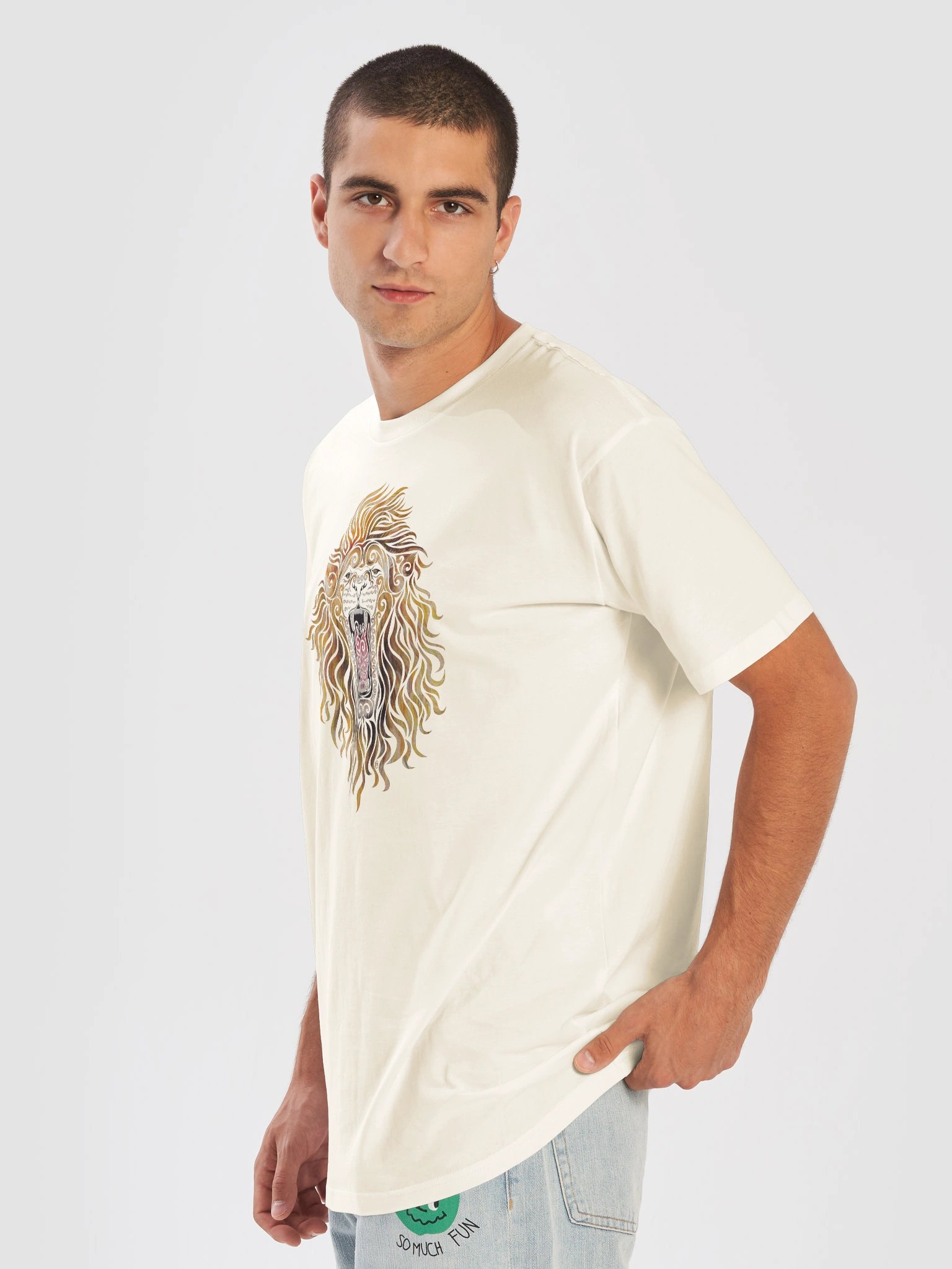 Swirly Lion Portrait product image (7)