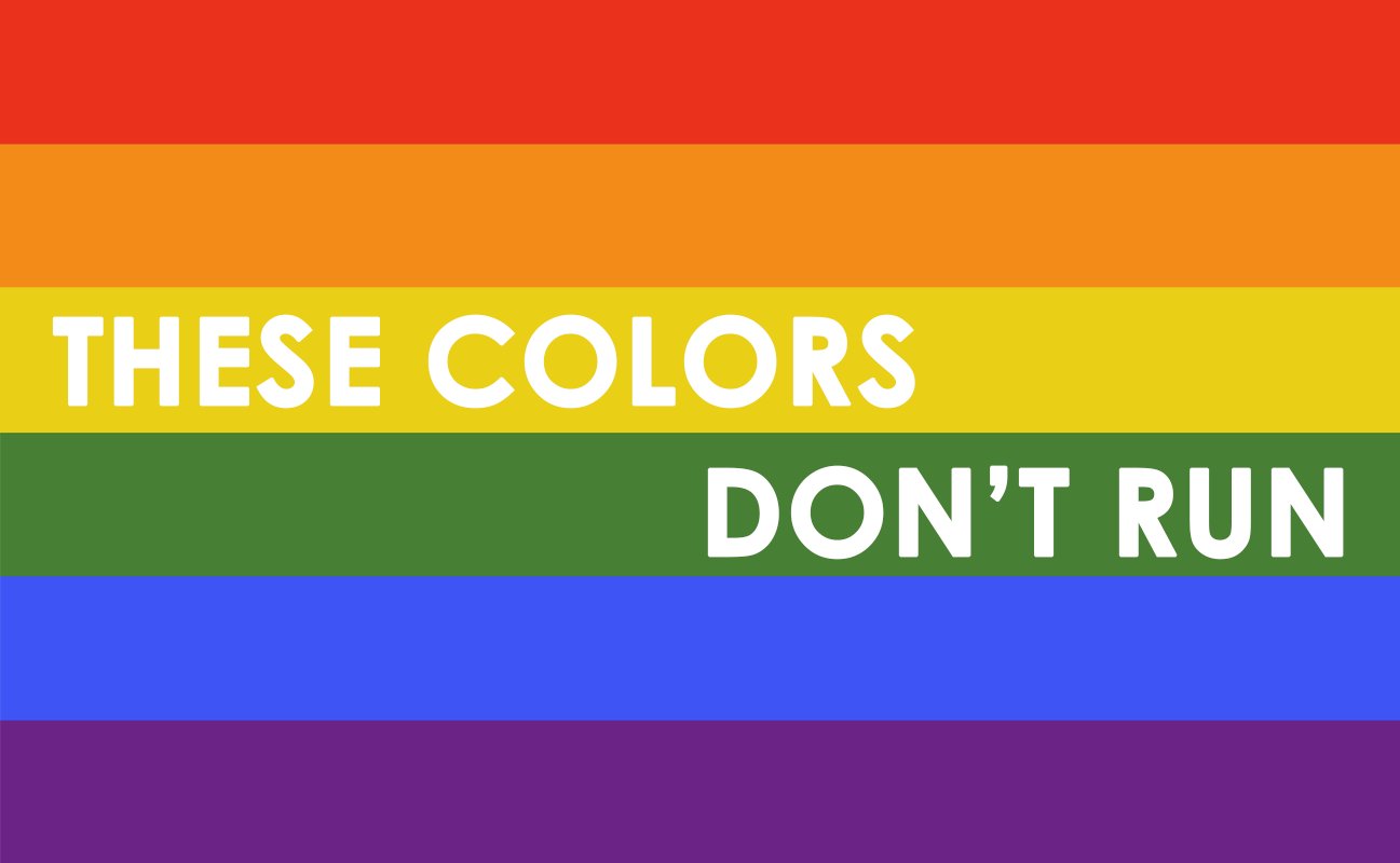 These Colors Don't Run Sticker product image (1)