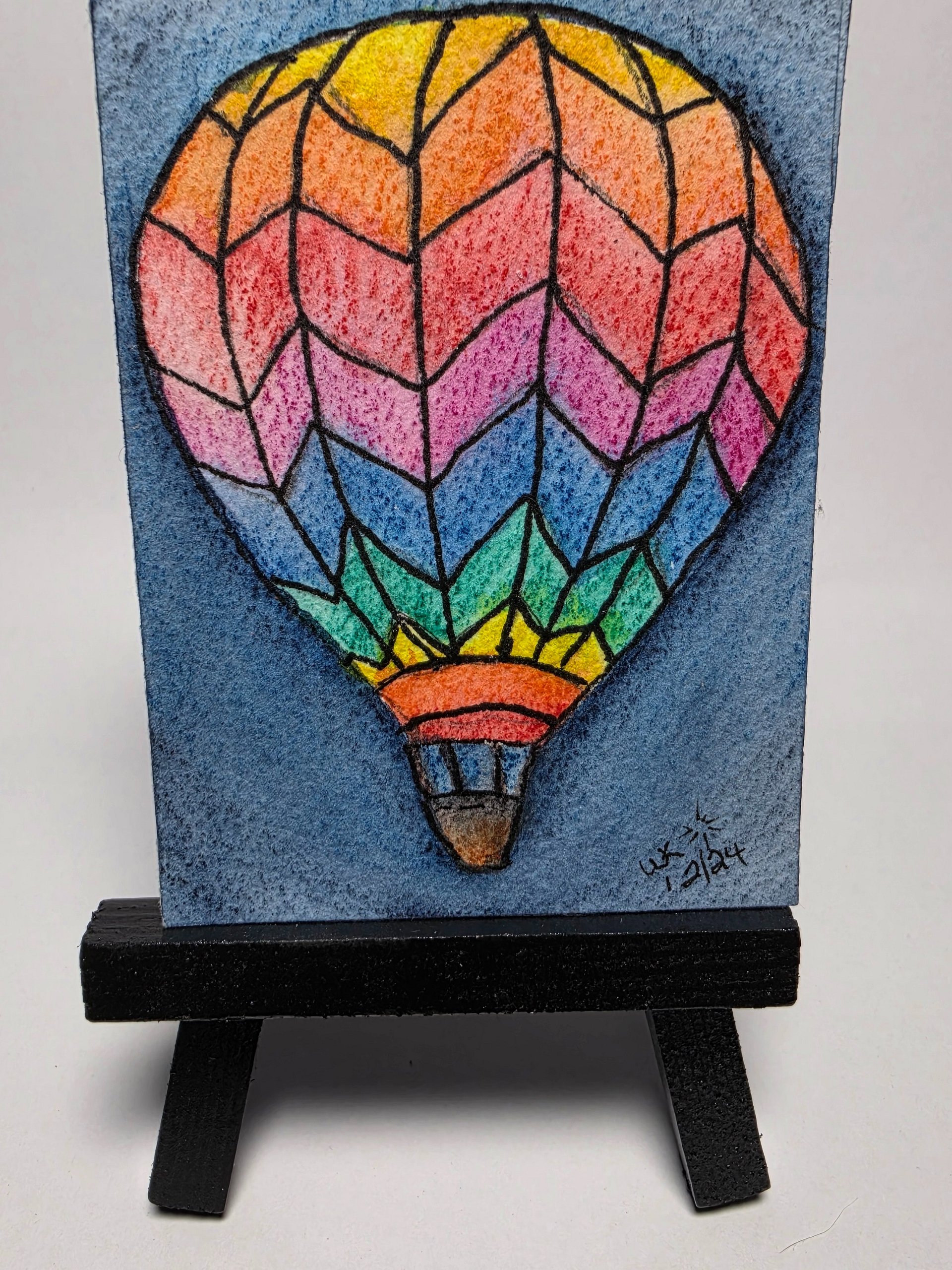 ACEO - Original - Colored Air product image (3)