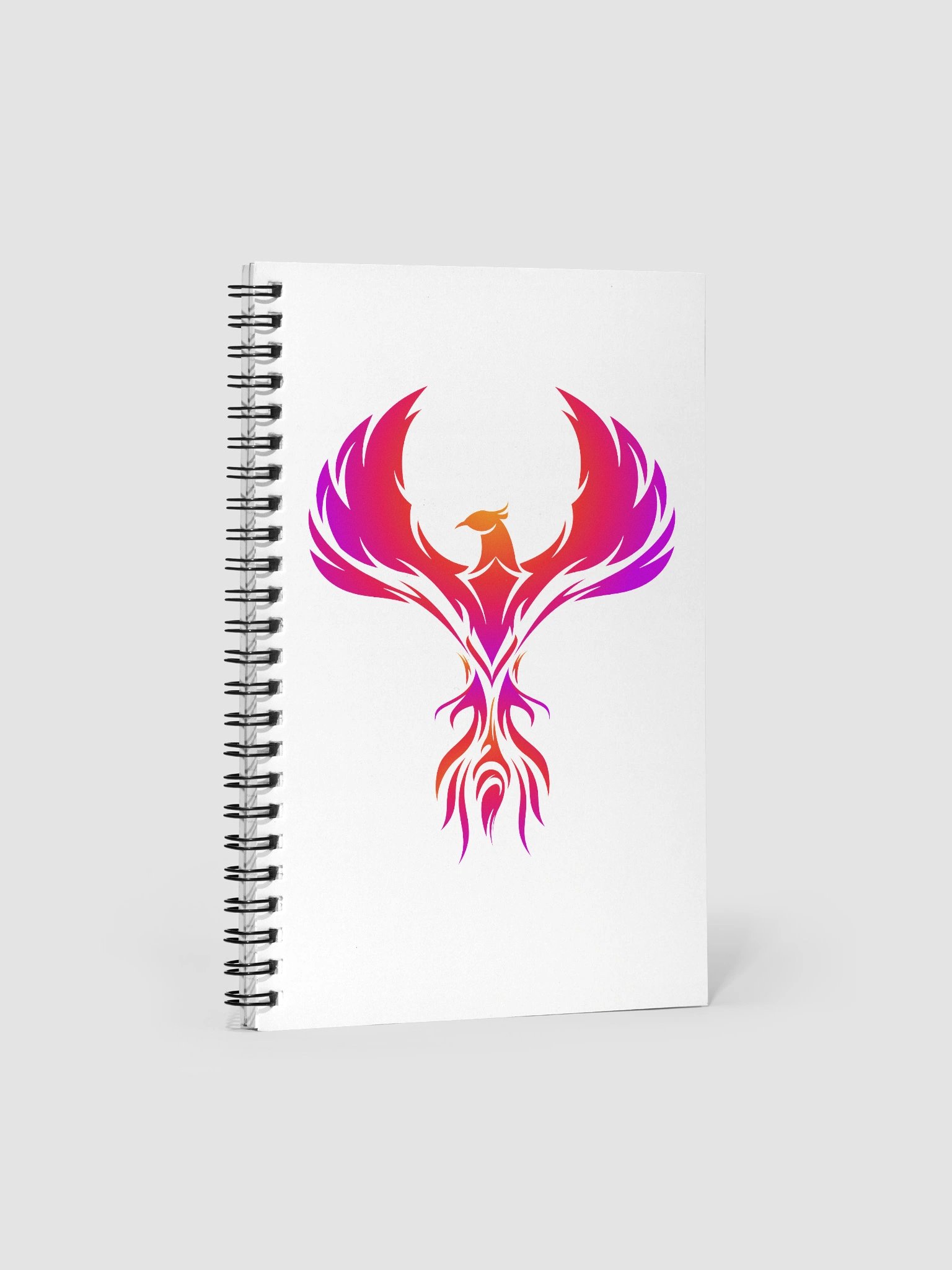 Fiery Phoenix Spiral Notebook product image (1)