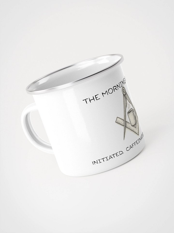 The Morning Ritual – Enamel Mug product image (2)