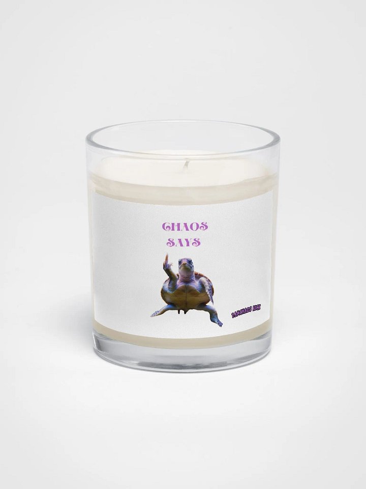 Chaos Says Soy Wax Candle product image (1)