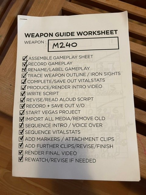 Original signed Modern Warfare 2 video scripts product image (1)