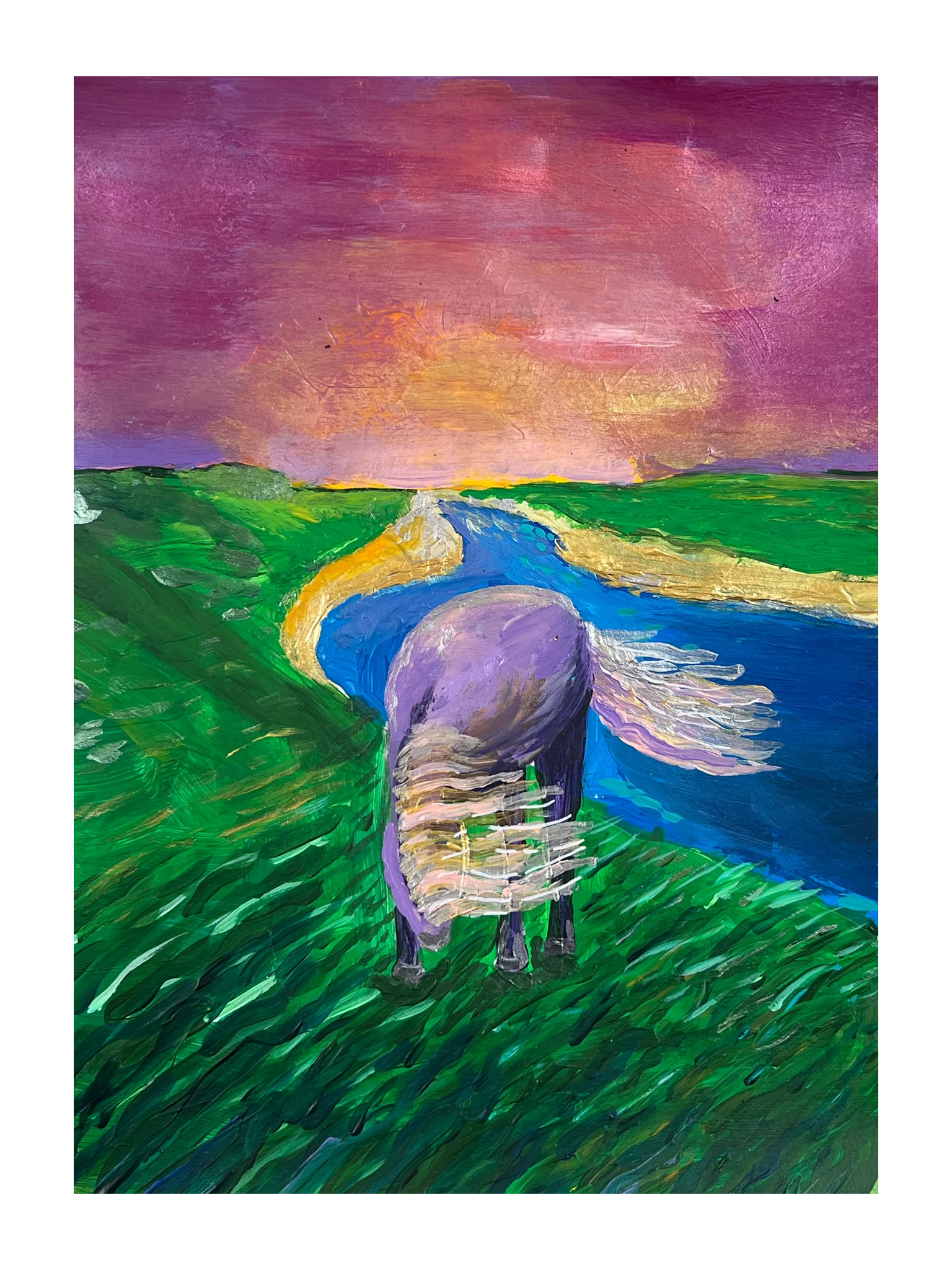 Horse in the Wind – Art Print product image (5)