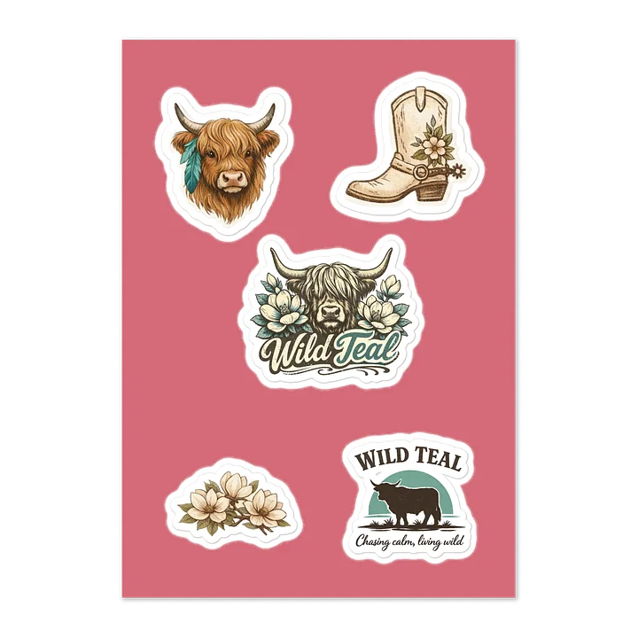 Wild Teal - Sticker Collection product image (1)