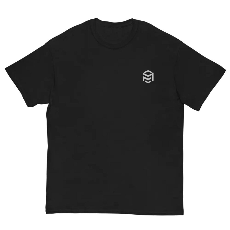 MathManEU Logo T-Shirt - Embroidered (White) product image (15)