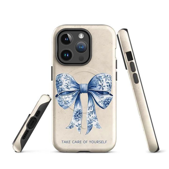 Floral Bow MagSafe® Tough Case product image (3)