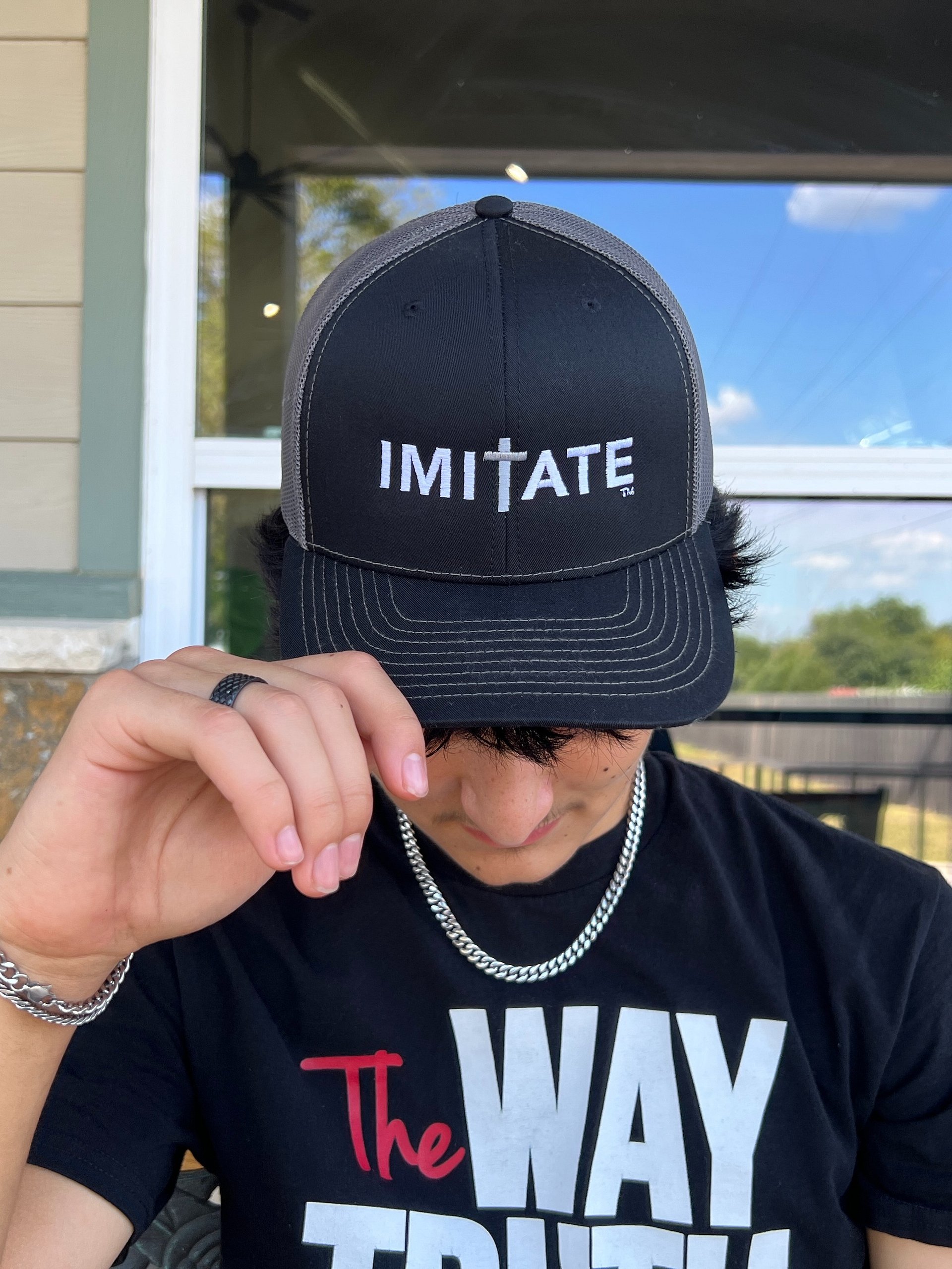 IMITATE™ Christian Hat – Follow Christ in Suffering and Glory product image (2)