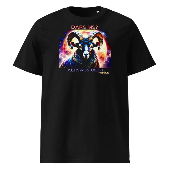 Aries 2025, Dare Me?, Black Tee product image (1)