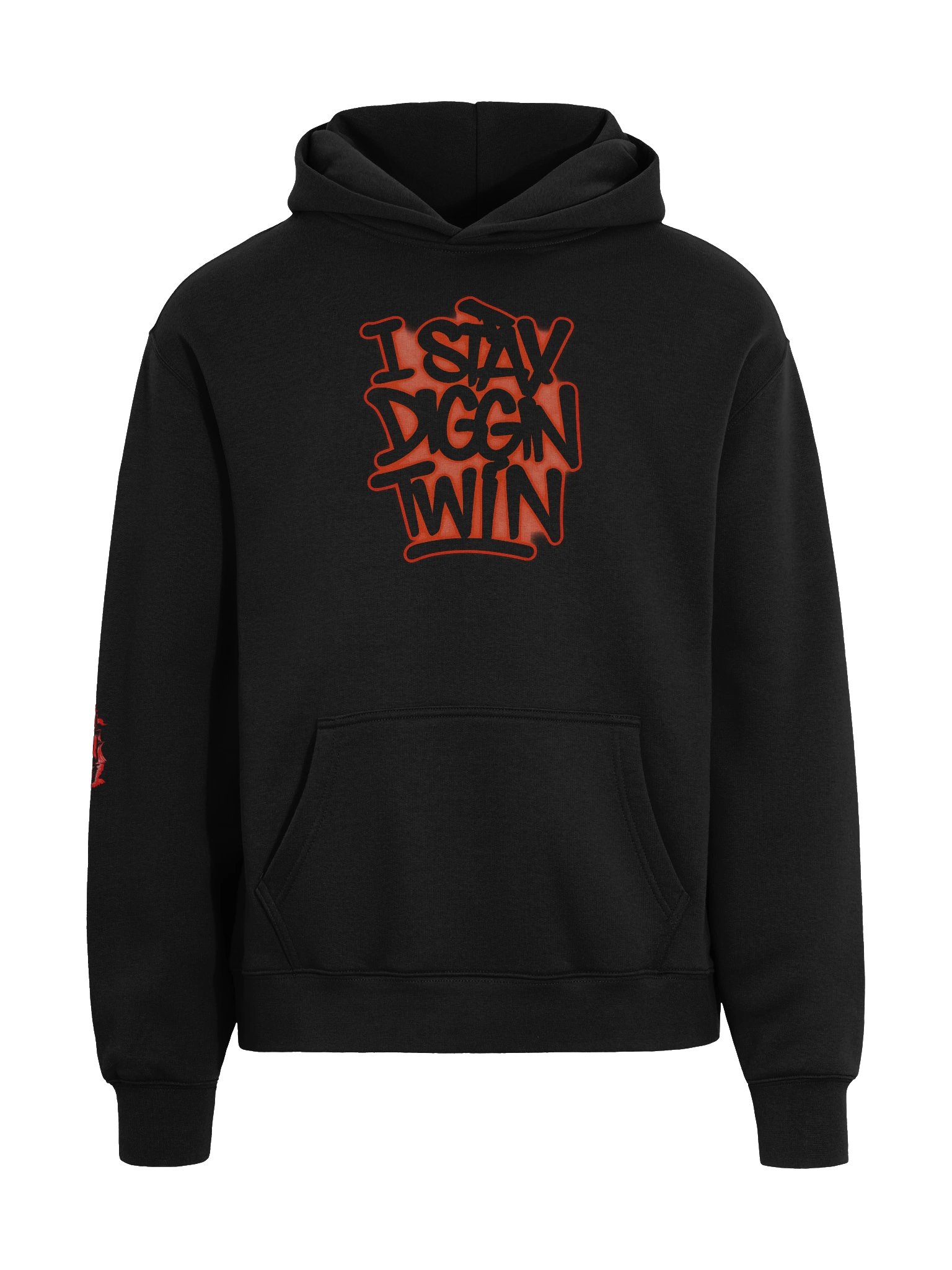 FAZO Twitch Logo Oversized Hoodie product image (3)