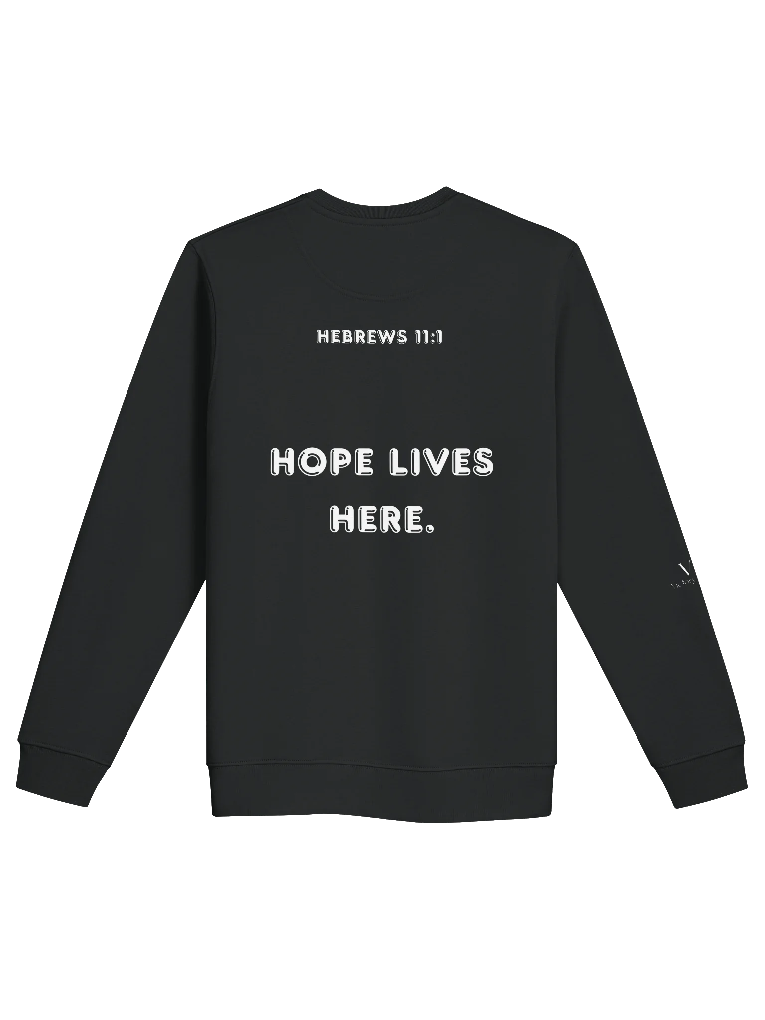 VIP Breast Cancer Awareness "Hope Lives Here" Unisex Crewneck product image (2)